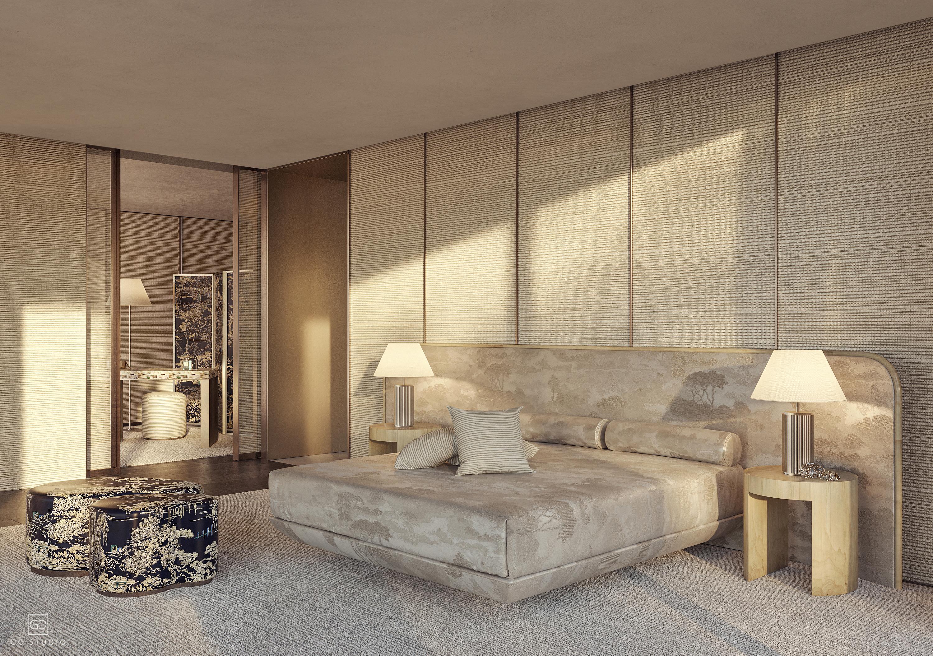 Master suite by Armani/Casa